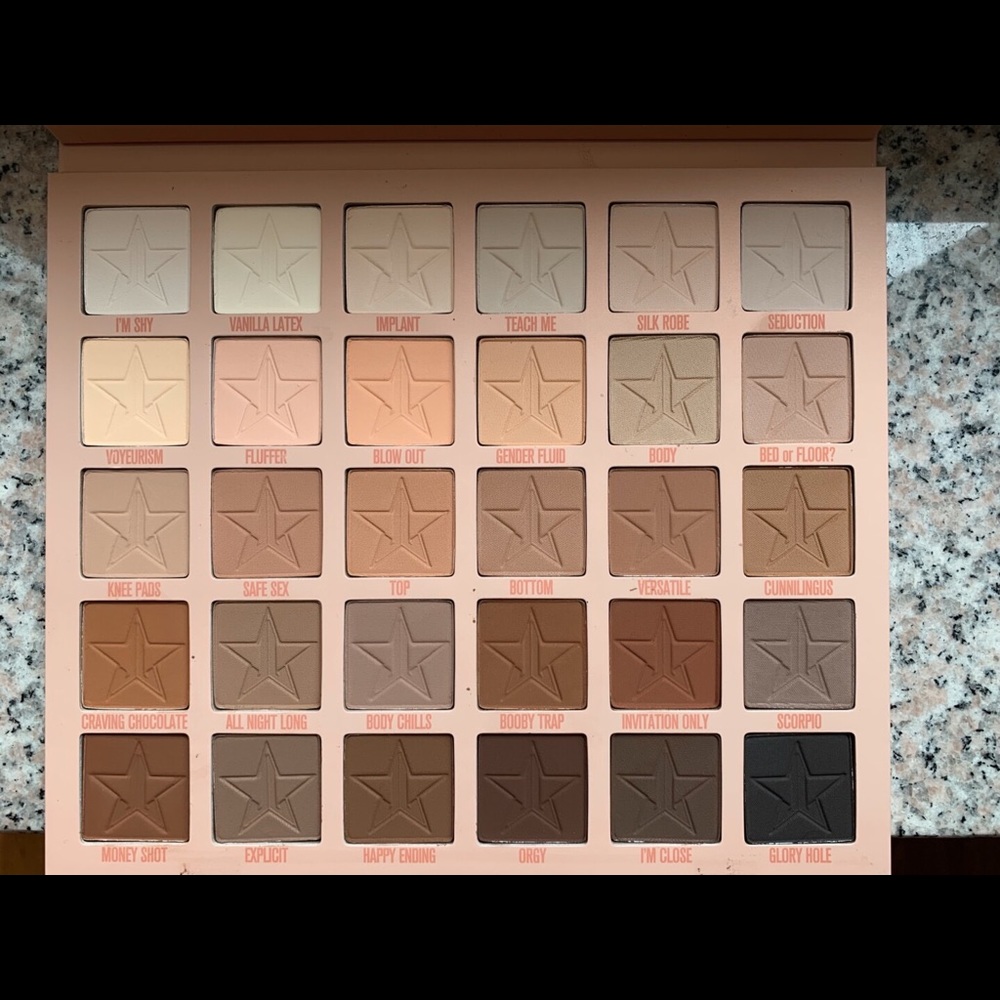 Brand new Jeffree Star orgy palette still wrapped